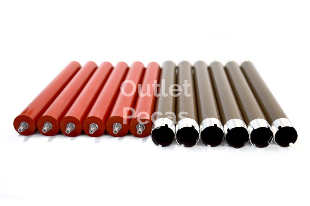 Kit Reparo - Rolo Fusor + Pressão Brother Dcp 8060 8065 8080 8085 5370 8460 8660 8870